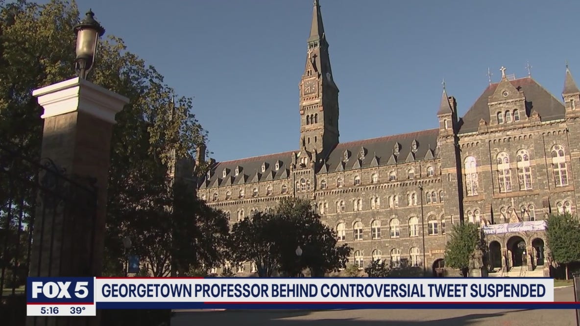 Georgetown professor behind controversial tweet suspended