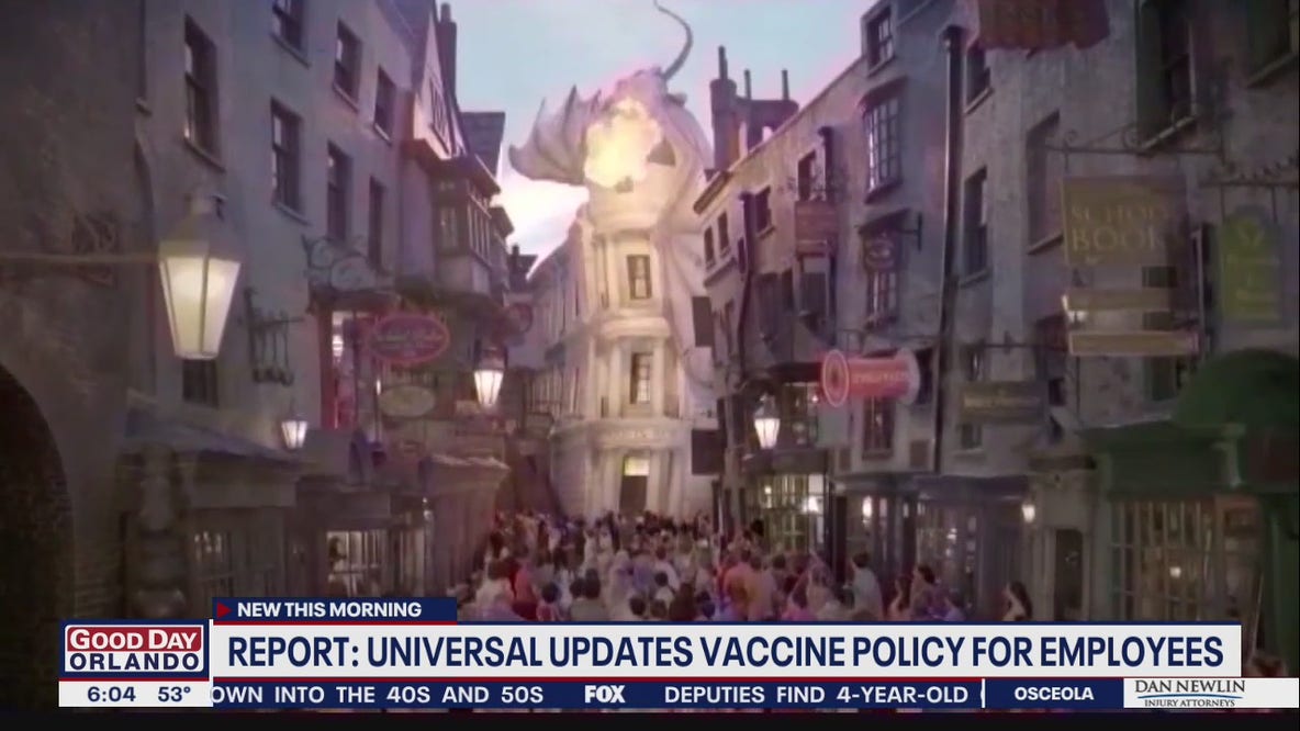 Report: Universal to require employees to be vaccinated or get tested weekly