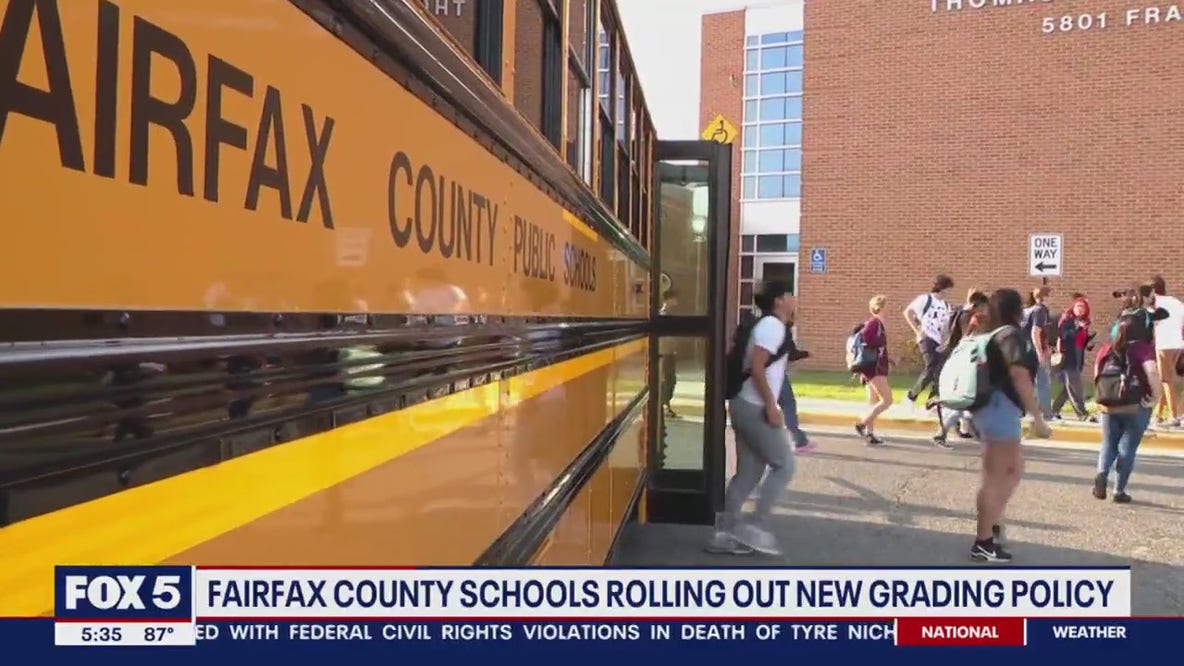 Fairfax County Public Schools rolling out new grading policy