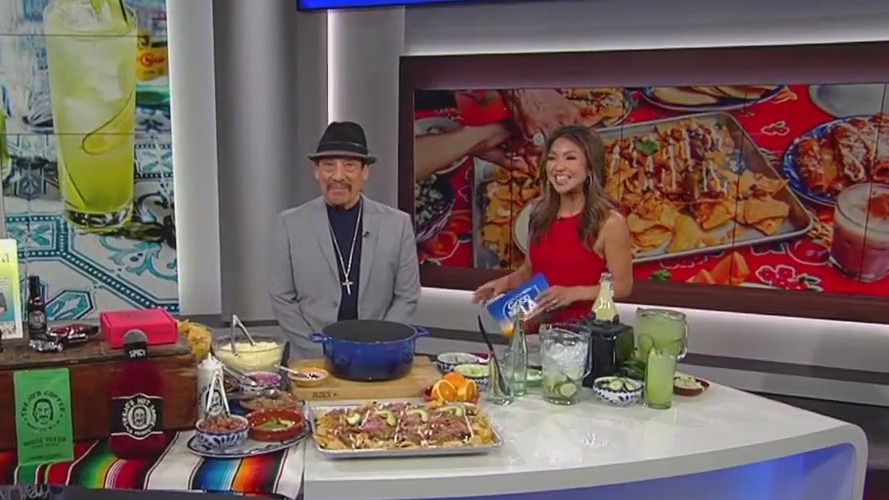 In the kitchen with Danny Trejo