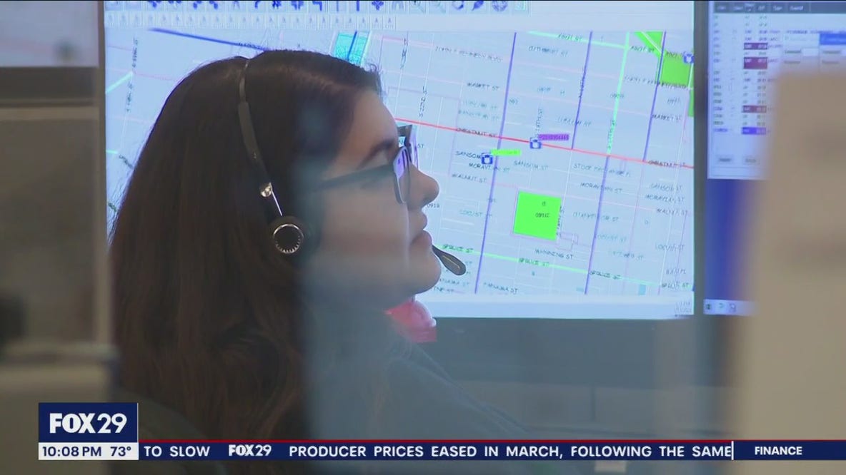 Philadelphia police show off new radio room used to field millions of emergency calls