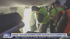 Boeing: Footage showing work on door plug deleted