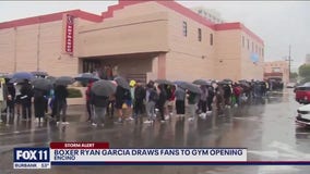 Boxer Ryna Garcia draws fans to gym opening