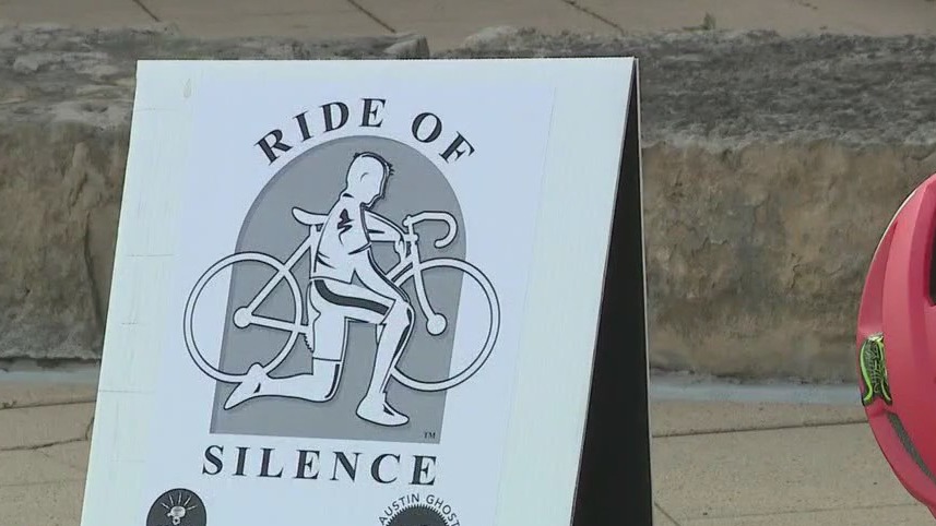 Austin bicyclists honor injured, killed riders on Ride of Silence day
