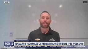 NASCAR's '600 miles of Remembrance' tribute this weekend
