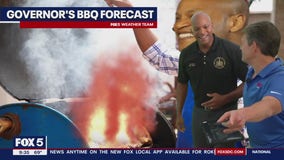 Gov. Moore Does the Weather & BBQ Forecast on FOX 5!