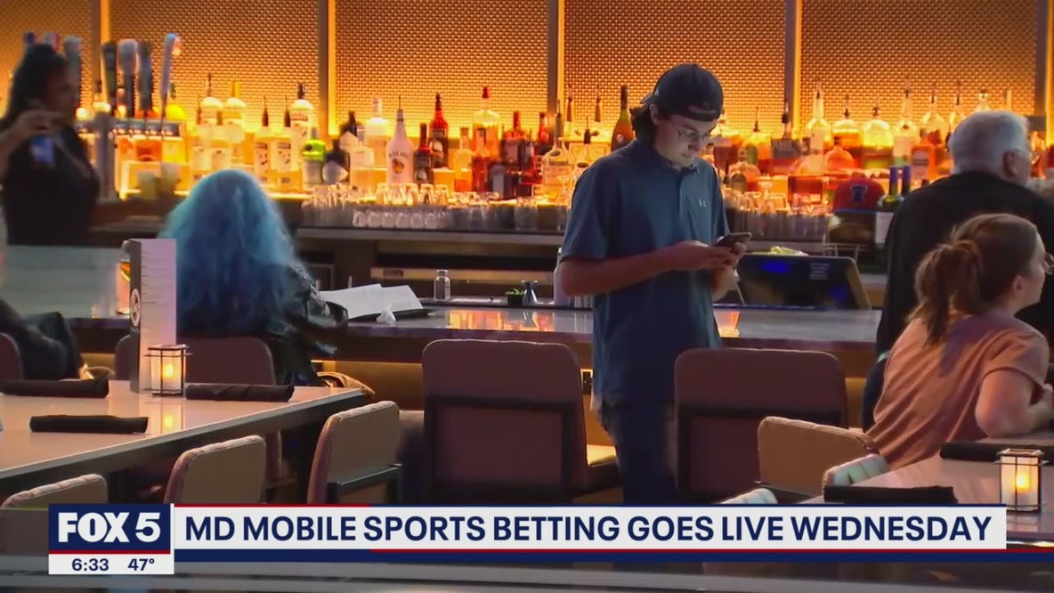 Maryland mobile sports betting goes live Wednesday