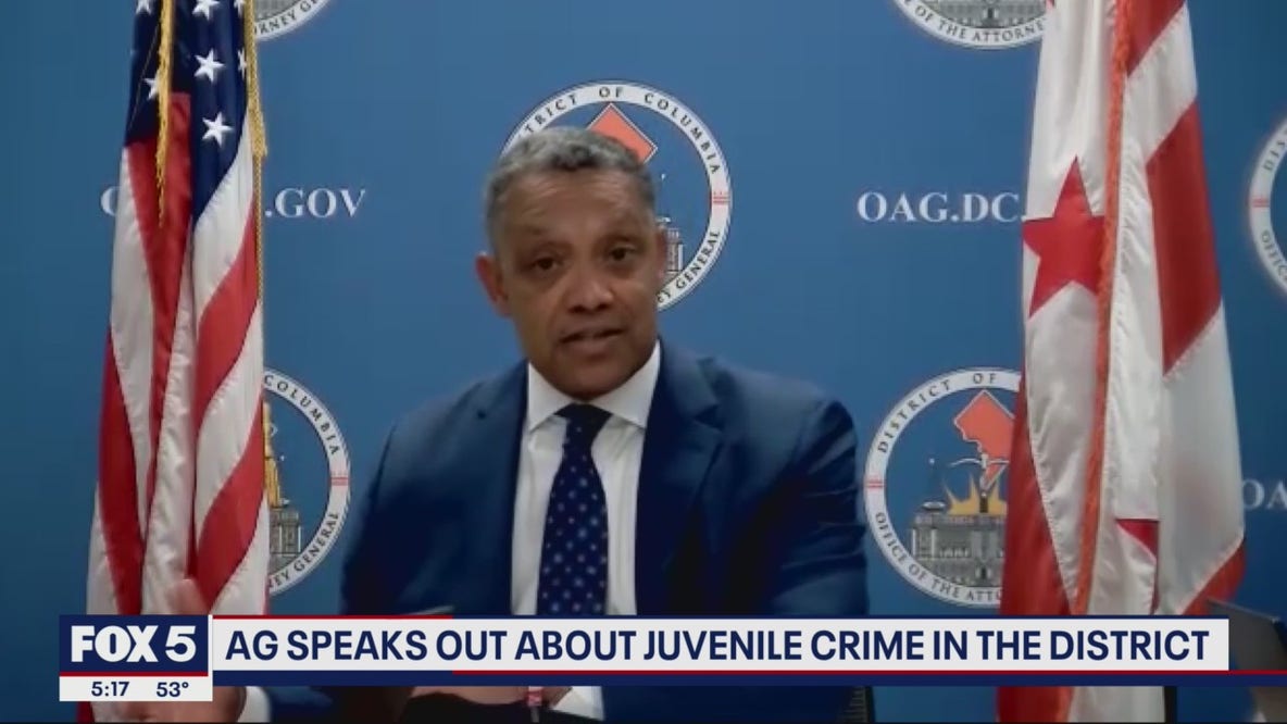 DC Attorney General speaks out about juvenile crime in the District
