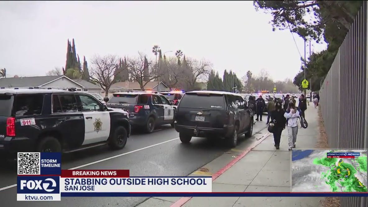 Stabbing near San Jose high school