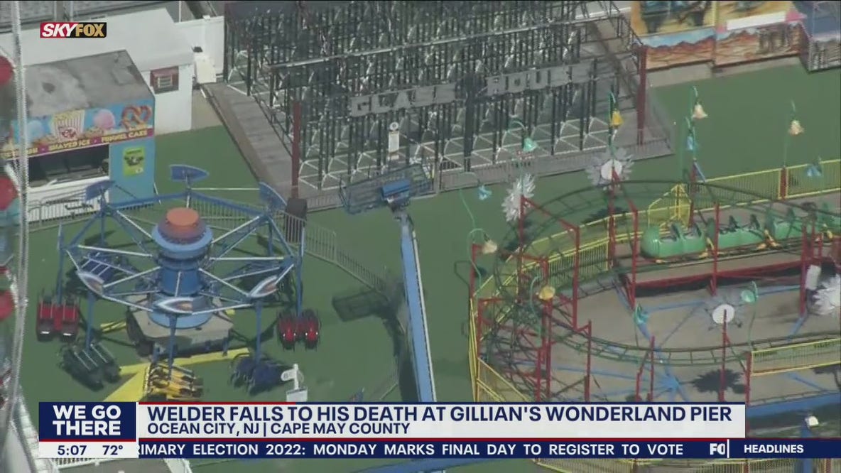 Worker dies in fall at Ocean City pier