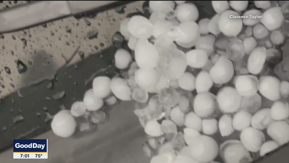 Hail causes damage in North Texas
