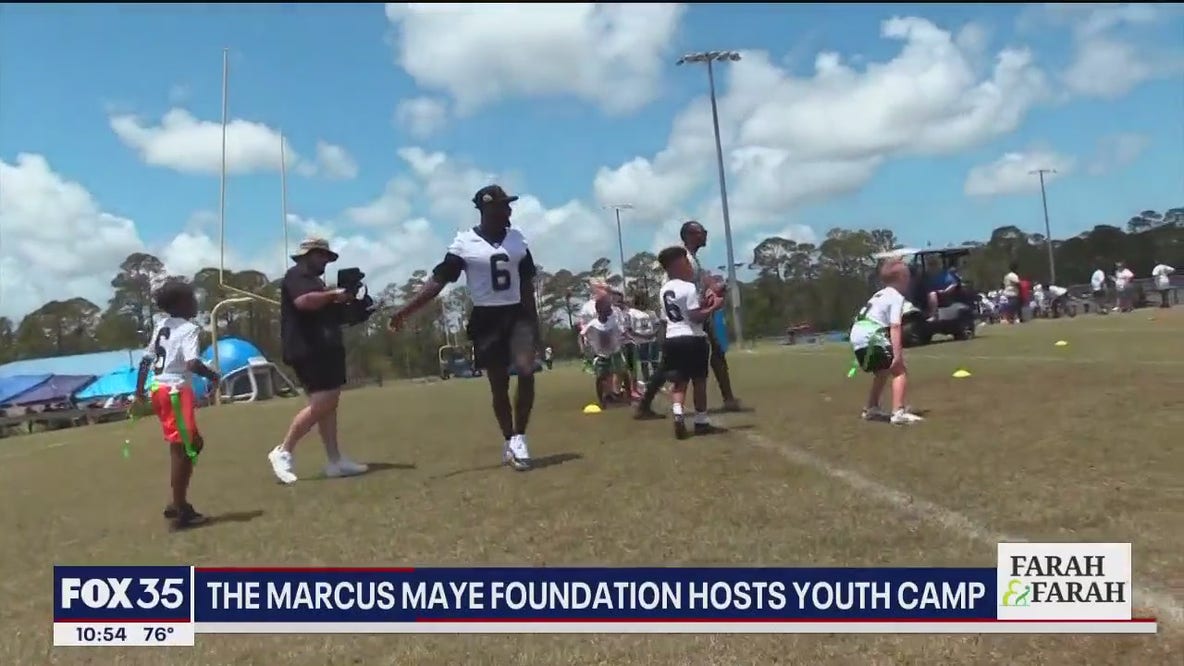 The Marcus Maye Foundation hosts youth camp