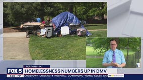 Homelessness increasing across the DC area, new data shows