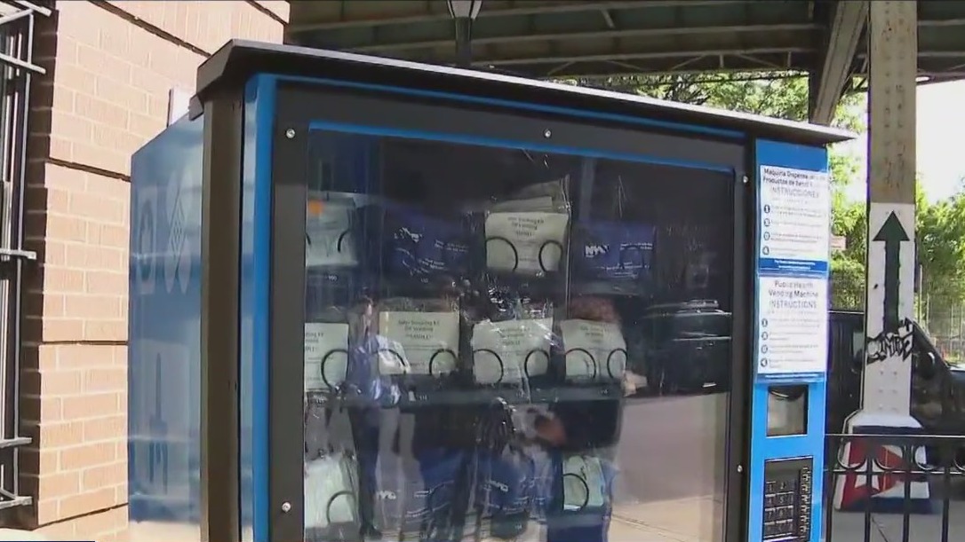 Brooklyn vending machine provides free Naloxone