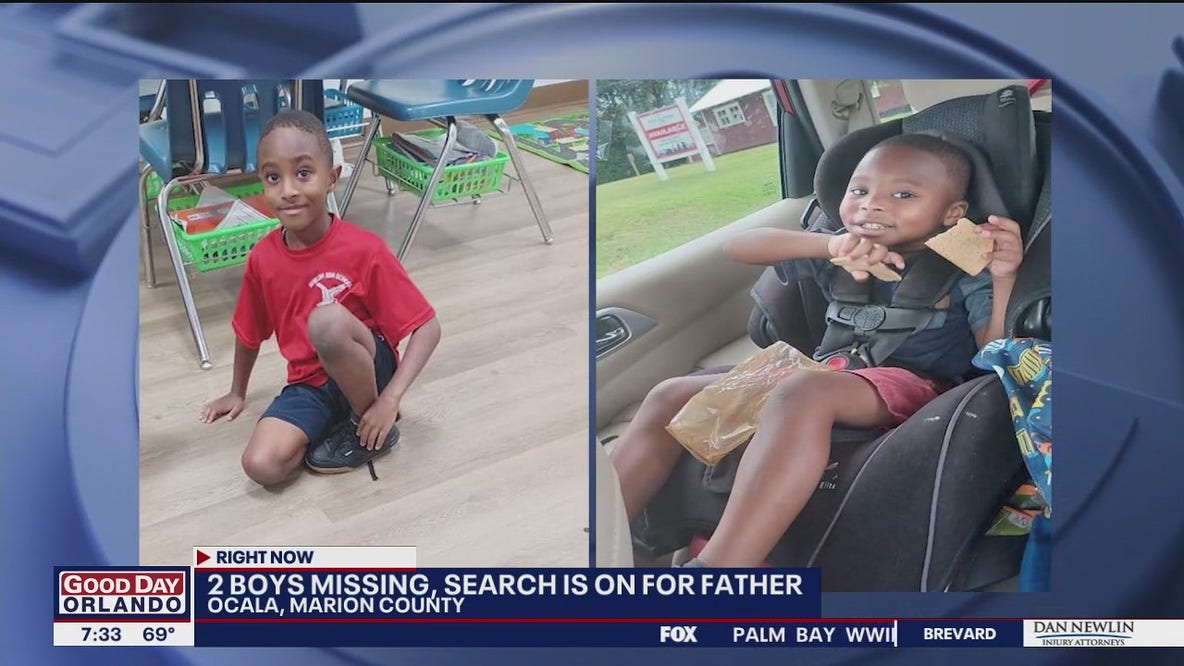 2 Florida boys missing, search on for father