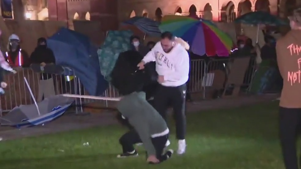 Authorities investigating UCLA encampment attack
