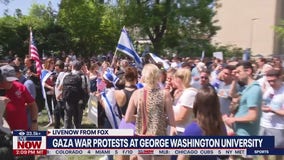 Protests continue at George Washington University