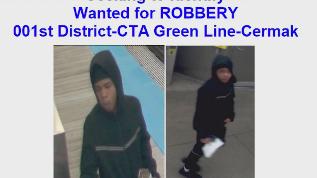 Chicago police seek suspect in CTA Green Line robbery