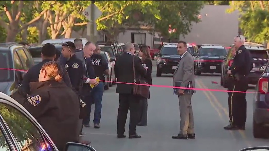 San Jose police shoot man allegedly waving gun in neighborhood