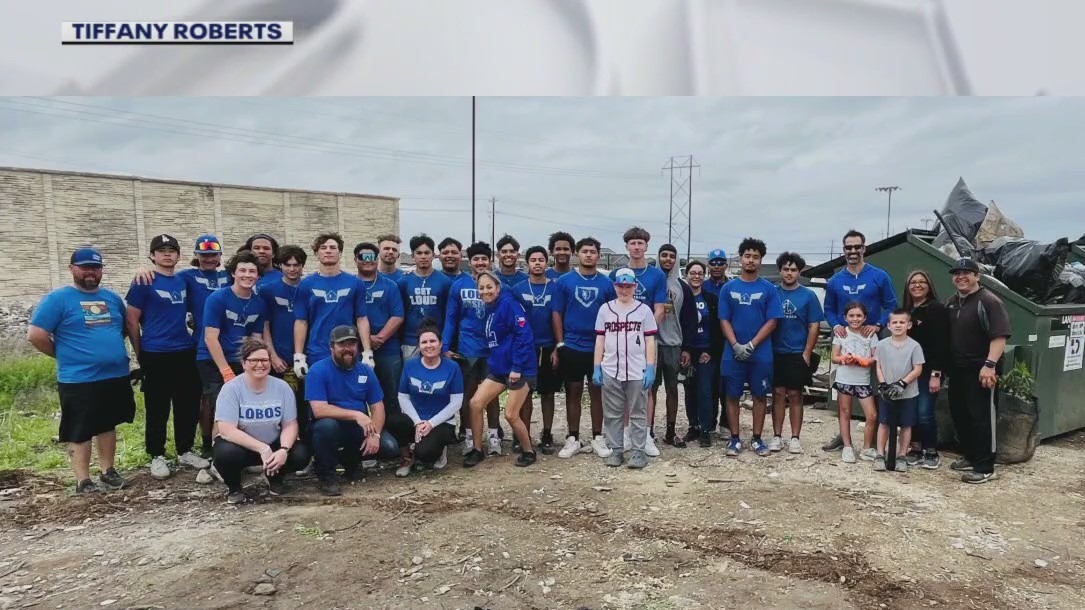 Lehman HS baseball team cleans up old Little League field