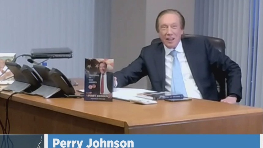 Businessman Perry Johnson teases run for State Senate - or for president