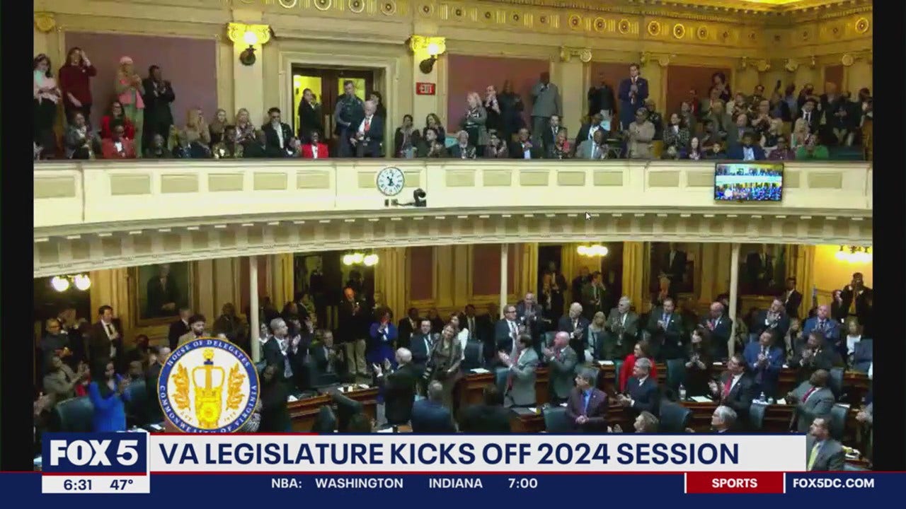 VA General Assembly convenes for 2024 session with Democrats in full