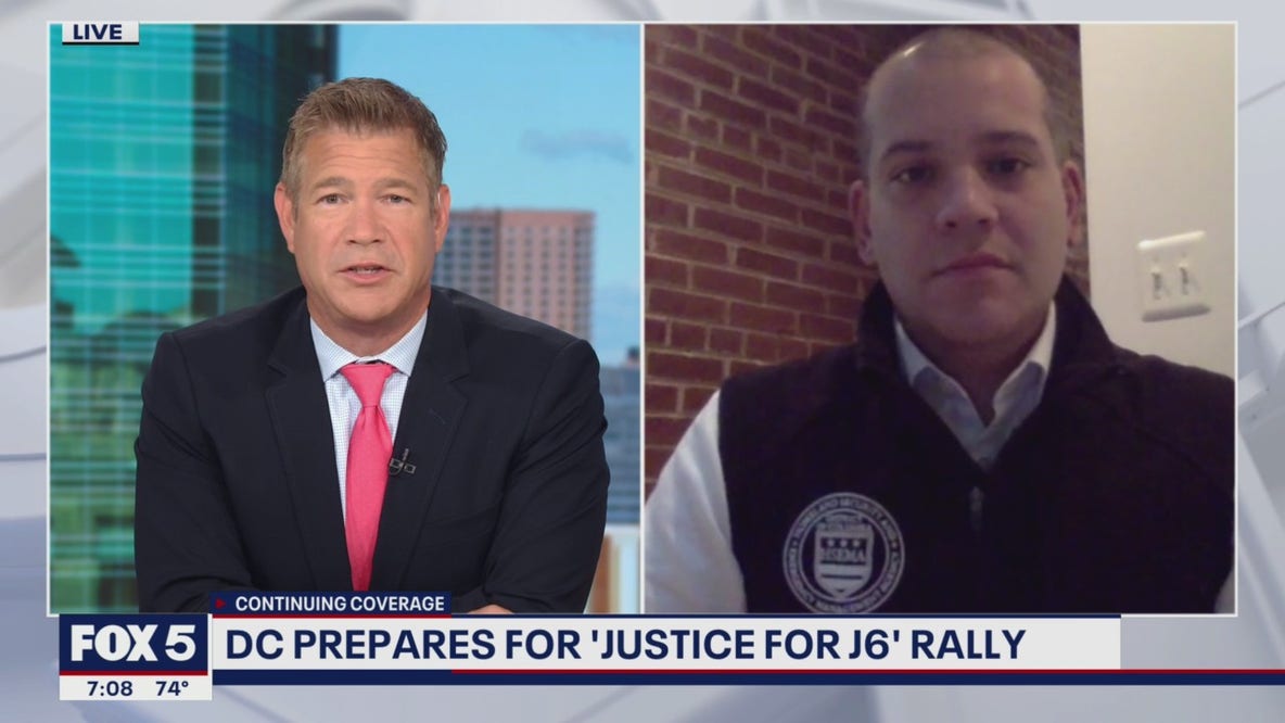 DC prepares for 'Justice for J6' rally