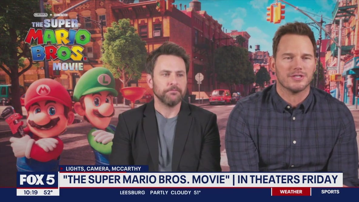 Charlie Day, Chris Pratt talk "The Super Mario Bros Movie"
