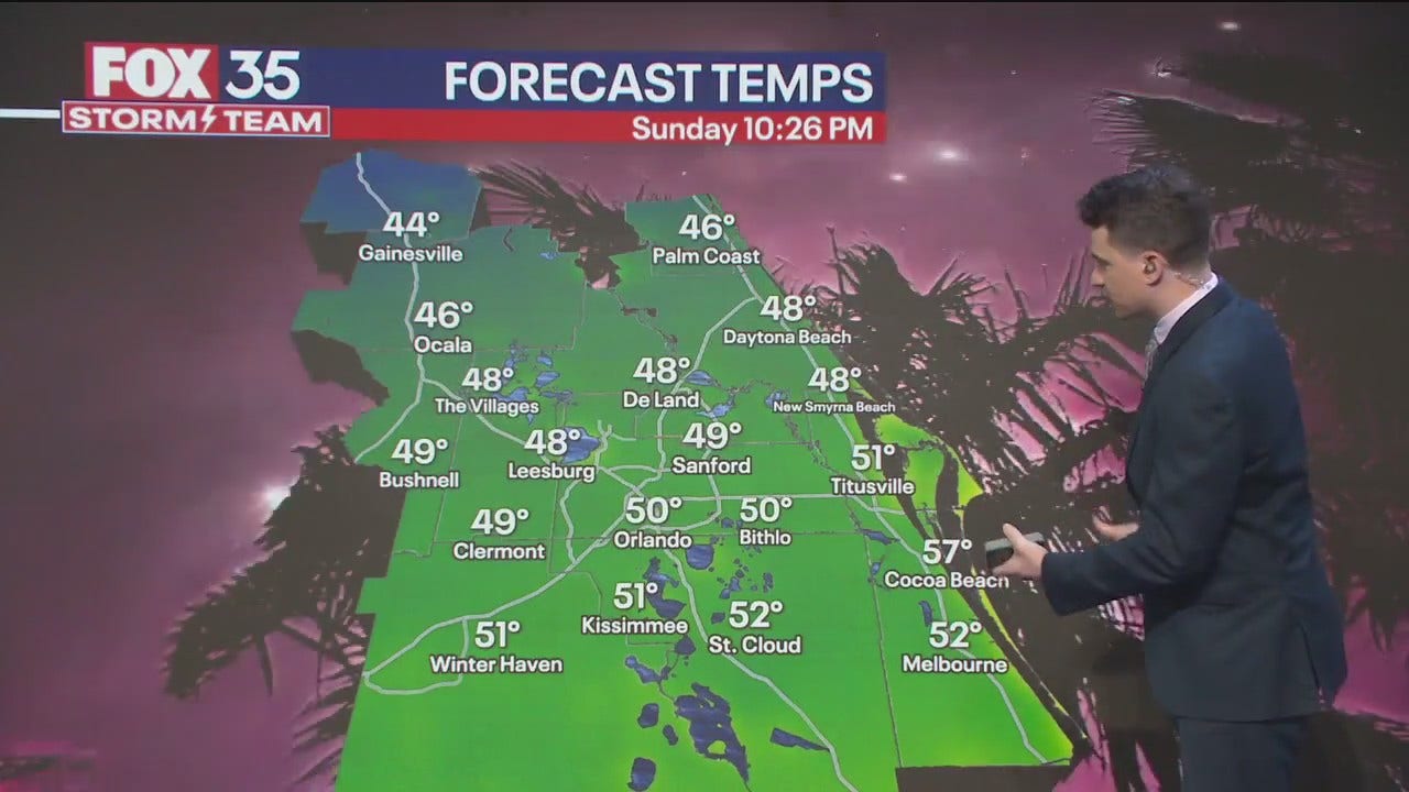 Orlando Weather Forecast December 31, 2023 FOX 35 Orlando