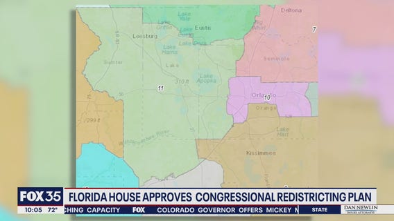 Florida House passes congressional redistricting plan