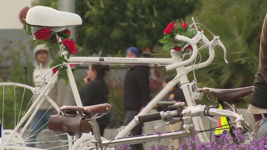 SF hit and run survivor honors bicyclists killed: Ride of Silence
