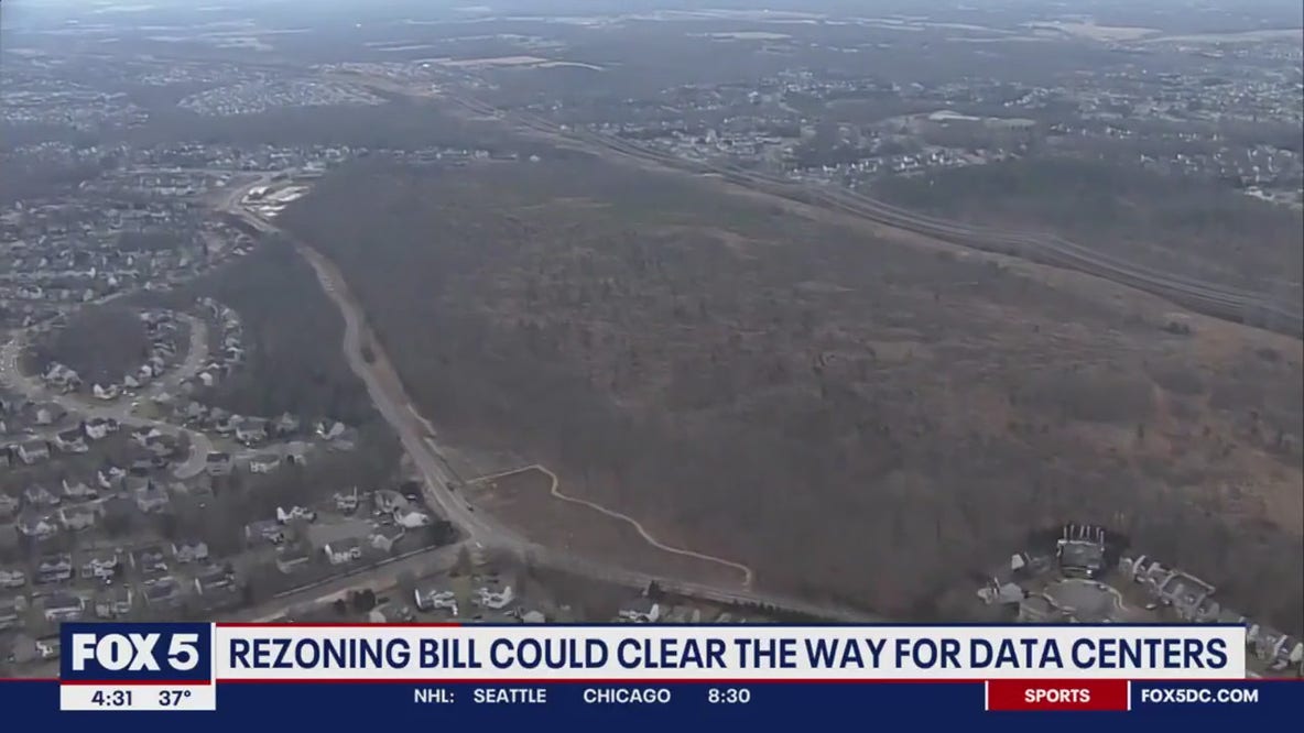 Prince William County rezoning bill could clear a path for data centers