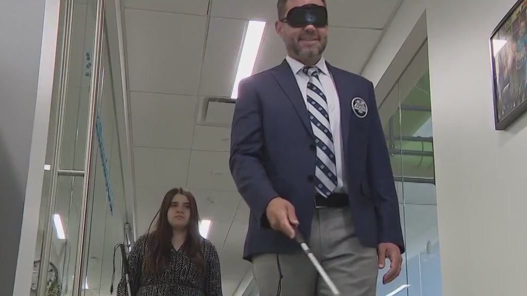 Jobs program preps visually impaired teens