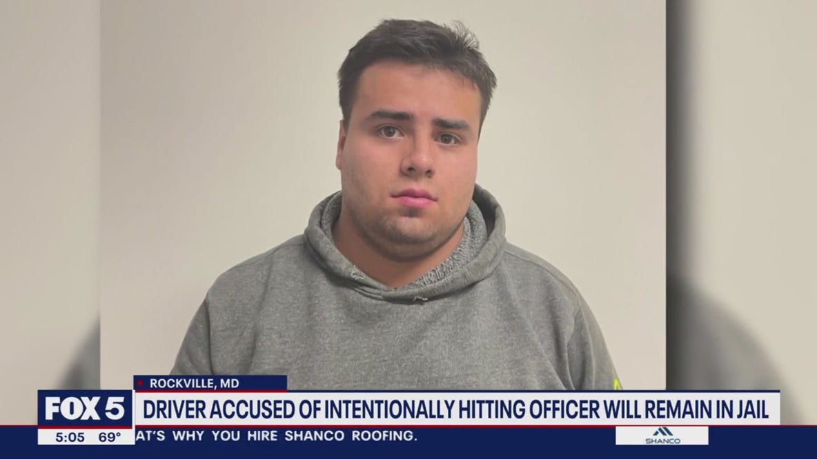 Raphael Mayorga denied bond for allegedly intentionally running over a police officer