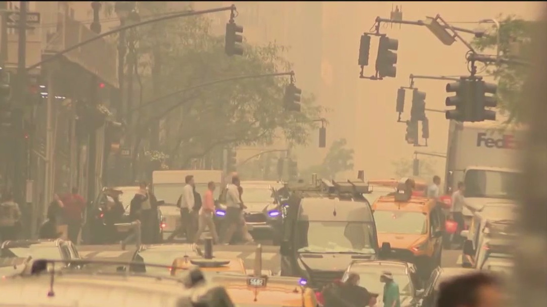 New York unites amid wildfire smoke experience