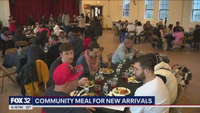 Woodlawn community provides meals for new arrivals