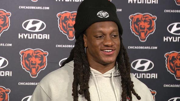 Bears LB Tremaine Edmunds talks first impressions of Caleb Williams and OTA goals