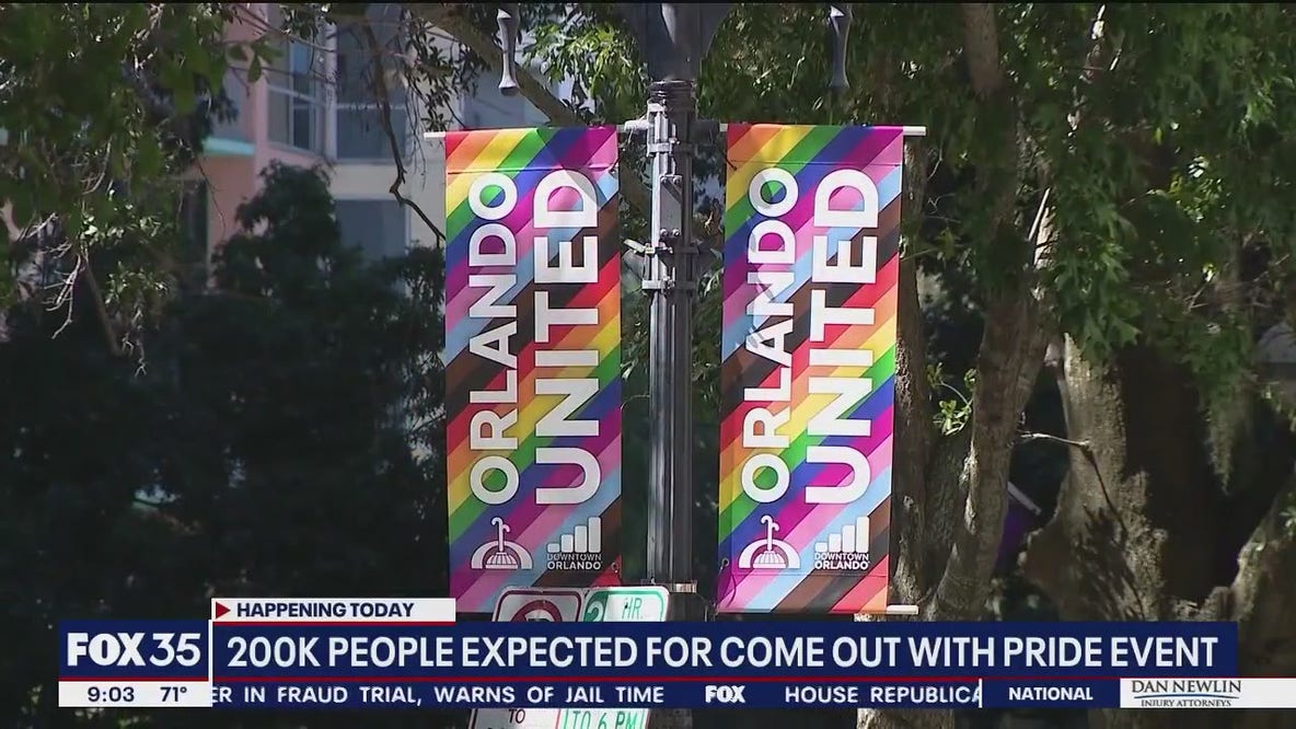 200K people expected to attend Orlando Pride event