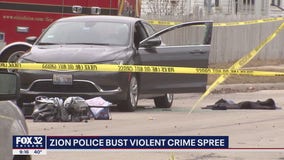 Zion police bust violent crime spree