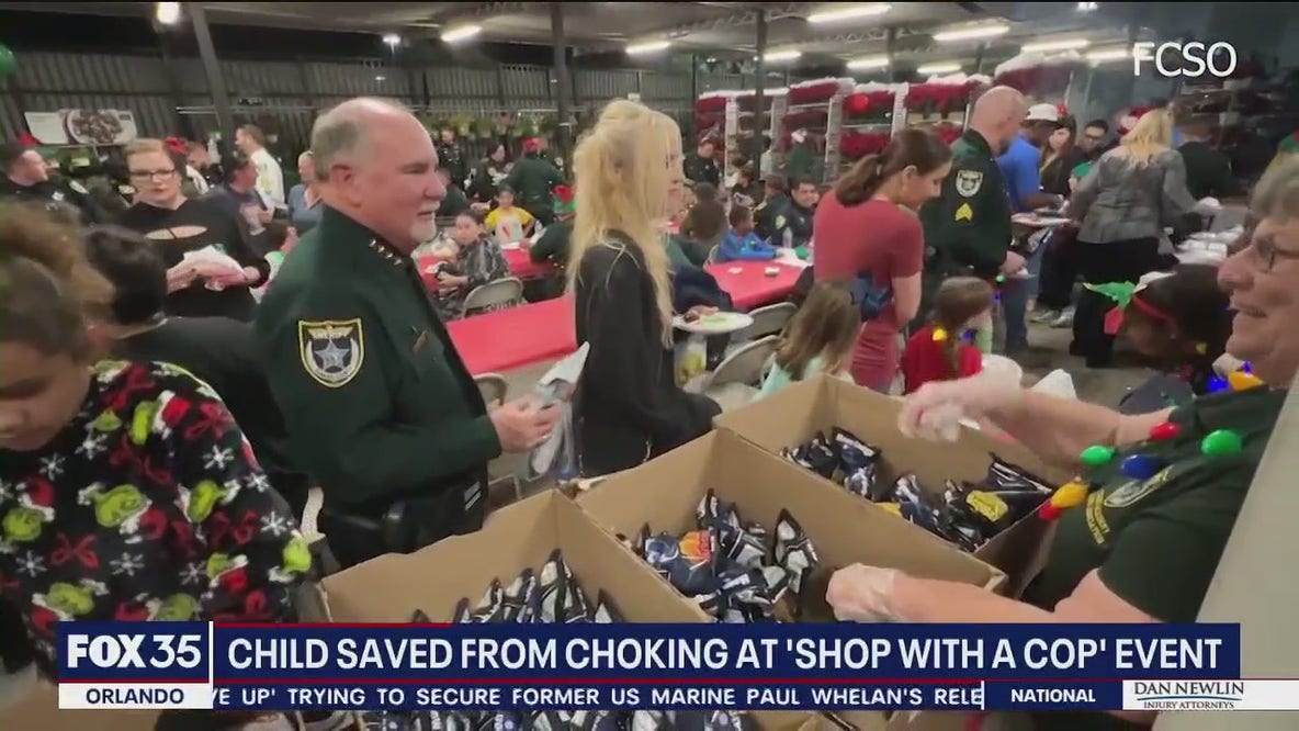 Deputy, dispatcher save choking baby at ‘Shop with a Cop’ event