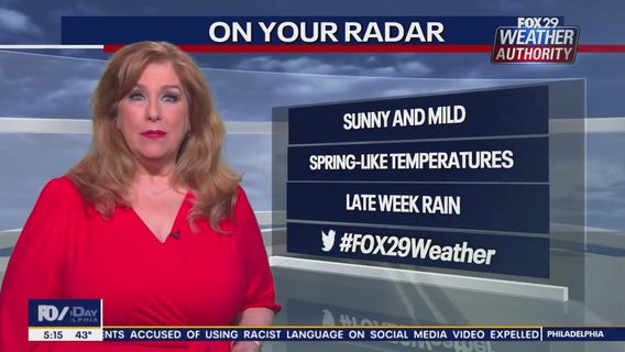 Weather Authority: Tuesday, 5 a.m. forecast