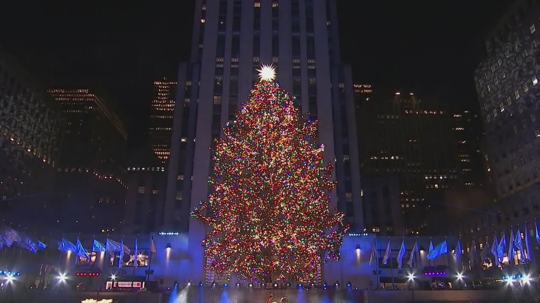 Rockefeller Center Christmas Tree lot for holiday season