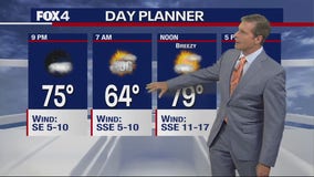 Dallas Weather: April 29 evening forecast