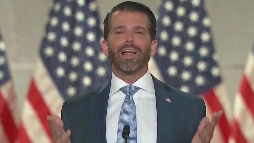 Donald Trump Jr. visits Chicago suburb on nationwide book tour