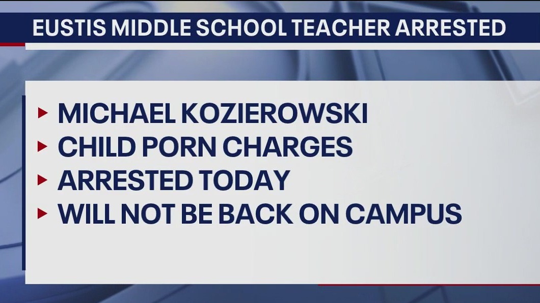 Eustis teacher facing child porn charges