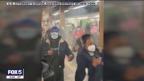 Subway shooting videos released