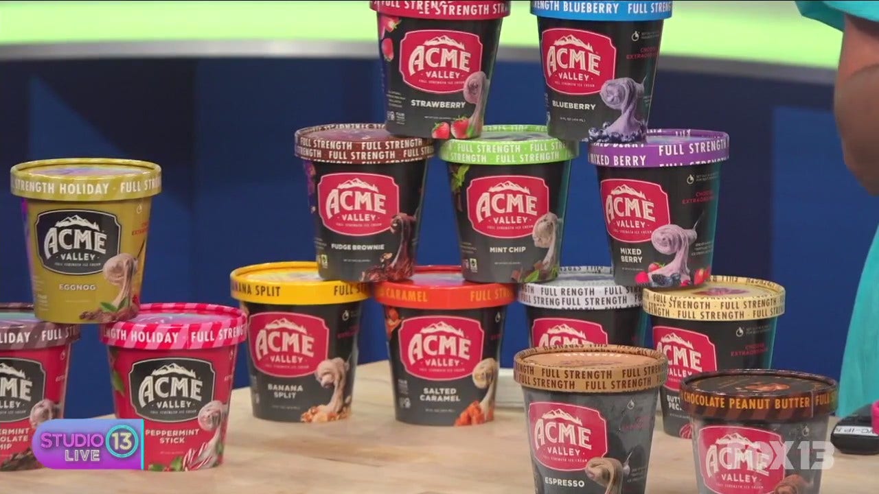 Acme Valley Ice Cream shares unique flavors ahead of ice cream festival