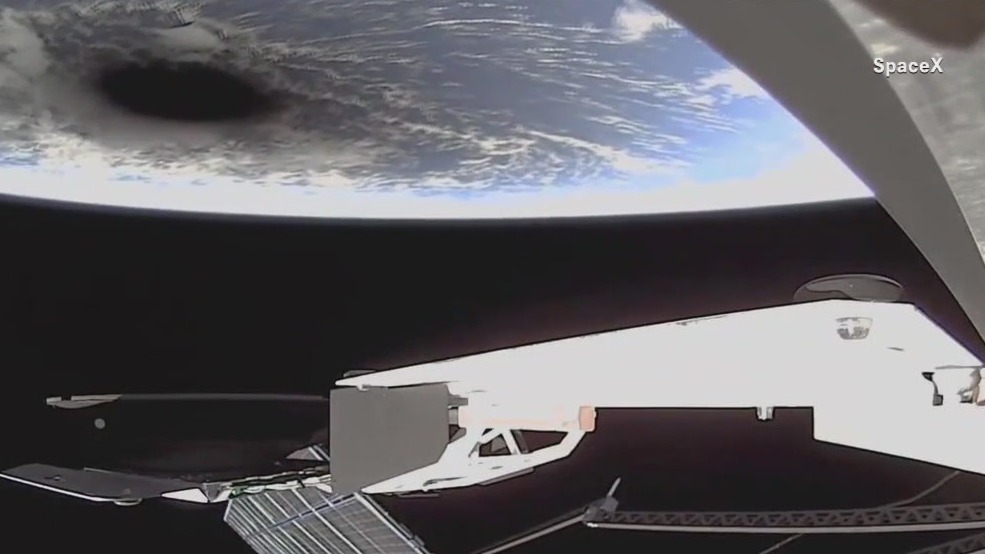 ISS, SpaceX share video of eclipse from space