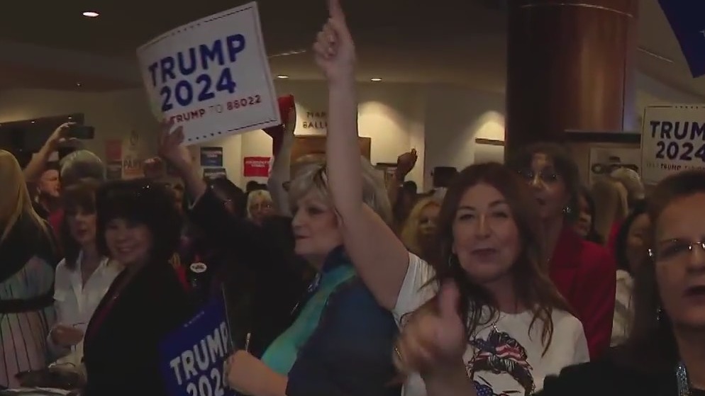 Trump supporters fill GOP convention in Anaheim