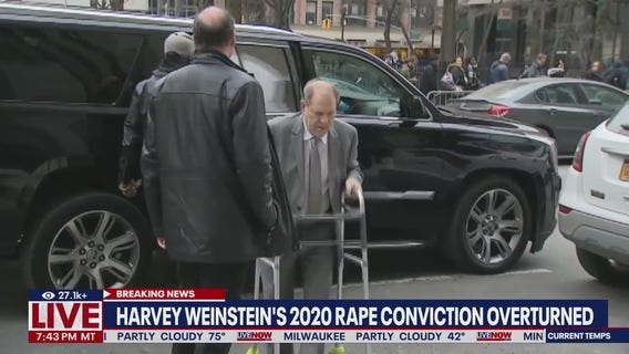 Harvey Weinstein hospitalized with COVID-19, pneumonia